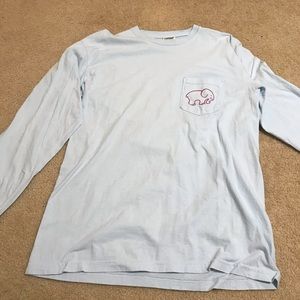 Baby blue ivory Ella long sleeve